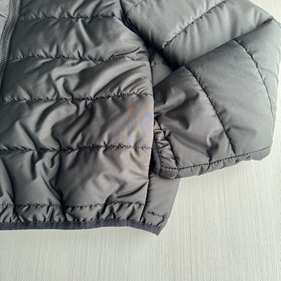 WILD FABLE Cropped Puffer Jacket XS Black Boxy Zip Stand Collar Lightweight - Picture 9 of 16